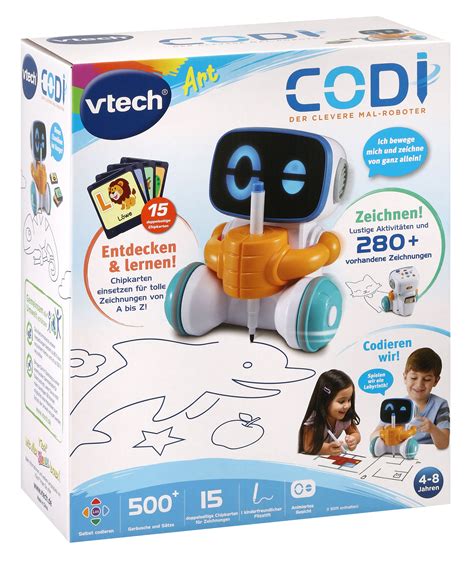 vtech codi der clevere mal-roboter|VTech 553704